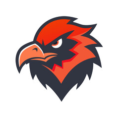 Obraz premium This is a bold and fierce bird for sports teams, clubs, gaming avatars, or merchandise branding and logo.