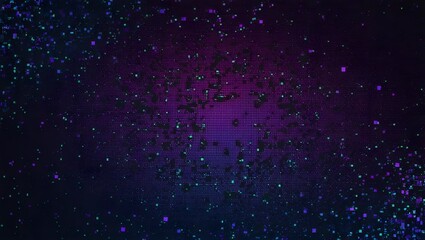 Fototapeta premium Scattered Dead Pixel Noise Texture