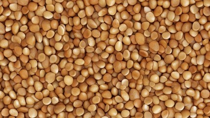 Seamless top view of photorealistic pea gravel texture, showcasing a natural, earthy background ideal for design and landscaping projects.