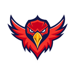 Obraz premium This is a bold and fierce bird for sports teams, clubs, gaming avatars, or merchandise branding and logo.