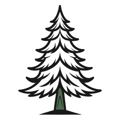  Striking Spruce Tree Illustration