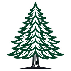 Creative Illustration of Spruce Tree