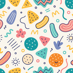 Abstract Hand-Drawn Pattern