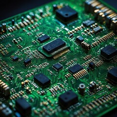 Circuit Board Macro Shot