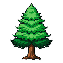 Vibrant Thuja Tree Artwork with Bold Style
