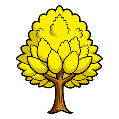  Artistic Yellow Buckeye Tree Design