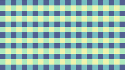 Turn blank walls into conversation pieces with gingham pastel wallpaper backgrounds.