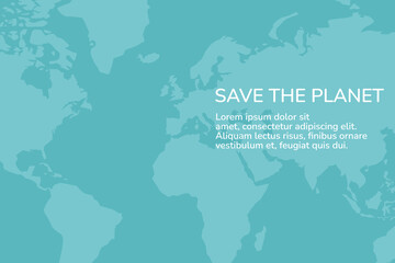 World map background