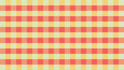 Use gingham pastel wallpaper backgrounds to make small rooms feel open and inviting.