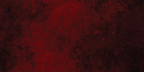 Grunge Painted Wall Texture with Red and Black Tones

