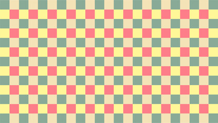 Enhance your living space's personality with gingham pastel wallpaper backgrounds.