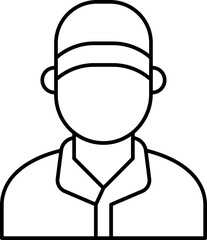 Soldier Vector Icon Stock Illustration