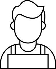 Businessman Vector Icon Stock Illustration