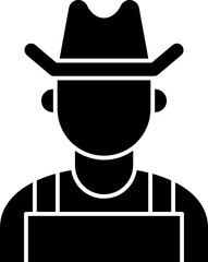 Farmer Vector Icon Stock Illustration