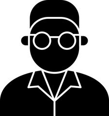 Teacher Vector Icon Stock Illustration