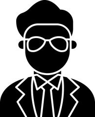 Actor Vector Icon Stock Illustration