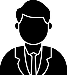 Male Nurse Vector Icon Stock Illustration