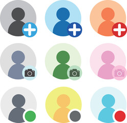 プロフィールアイコン　セット