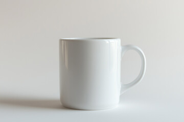 Obraz premium ceramic coffee cup photography image with white background