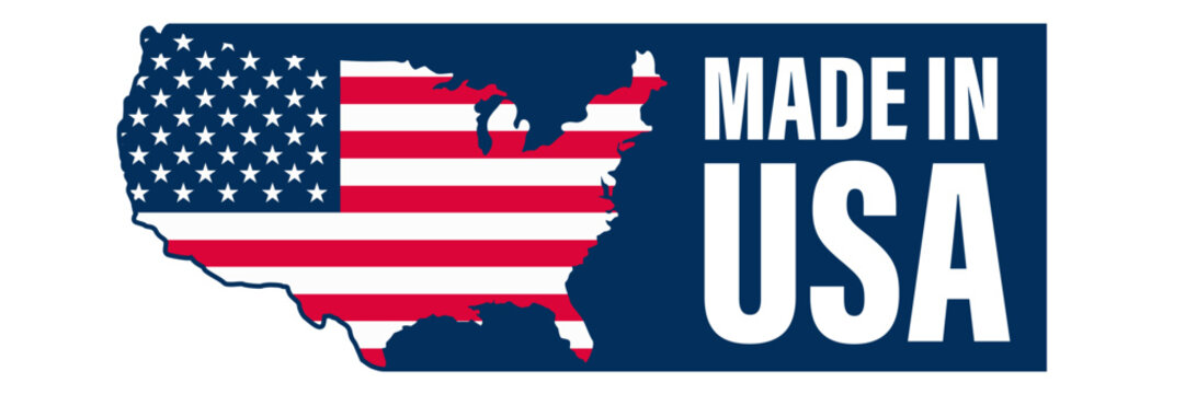 made in usa banner. made in usa