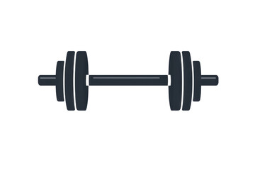 Dumbbell isolated image isolated on PNG transparent background, cut out