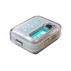 Fototapeta premium High tech medical device in protective case innovative healthcare technology