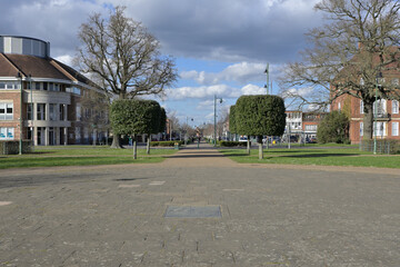 イギリスの田園都市：レッチワースの街並み