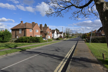 イギリスの田園都市：レッチワースの街並み