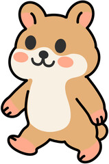 Fototapeta premium 햄스터 