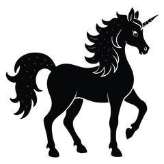 unicorn vector sihouette