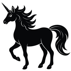 unicorn vector sihouette