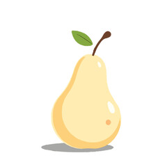 Detailed 3D Pear Illustration