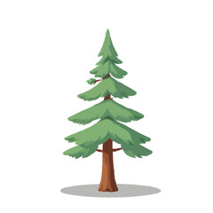 Detailed 3D Pine Tree 