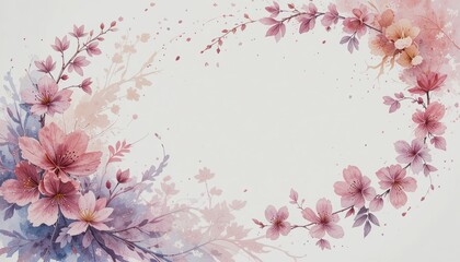 Obraz premium Floral design artwork nature digital illustration artistic environment close-up view aesthetic beauty