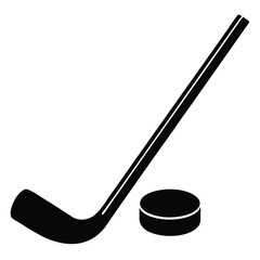 Ice Hockey Sports Equipment Icon