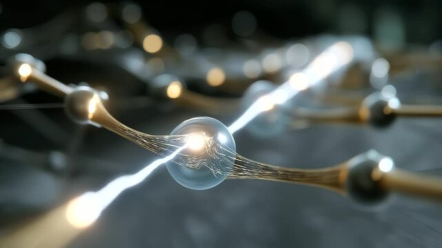 Neural Processing Unit Emitting Electric Waves in 3D Technology