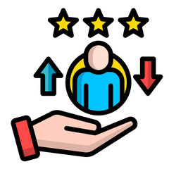 Consumer Preferences  Icon Element For Design	