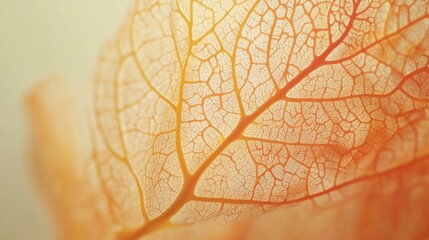 Obraz premium Delicate leaf veins (1)