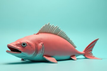 Obraz premium Sustainable fishing using eco-friendly methods supporting marine conservation 