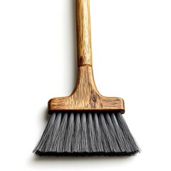 Clean bristle cleaning brush wooden grip high resolution photo