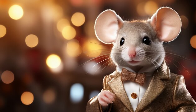 Cute mouse carnival costume