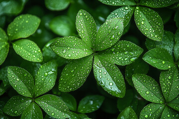Dew on the leave