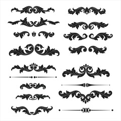 vintage baroque frame with antique ornament