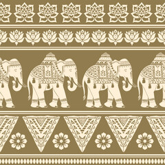 Ethnic Motifs Ikat floral paisley embroidery floral. ikat Saree Sarong oriental pattern traditional.Ikat embroidery style abstract embroidery design for texture,fabric,clothing,wrapping,decoration