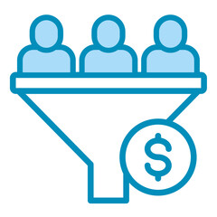 Lead Generation  Icon Element For Design	