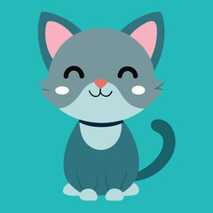 Playful Kitten with Gentle Look