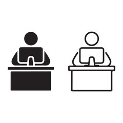 Versatile icon design collection for social media and websites