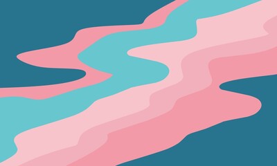 abstract background with rainbow