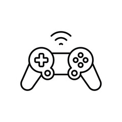 Remote Control vector icon stock illustration