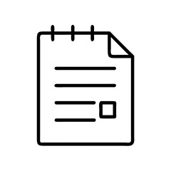 Download document file icon vector illustration for business and office work and project management